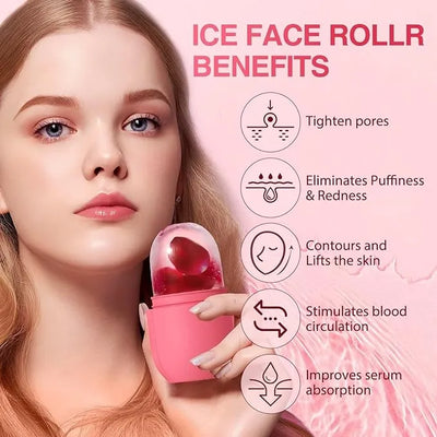 Ice Roller Facial Massage Cryotherapy