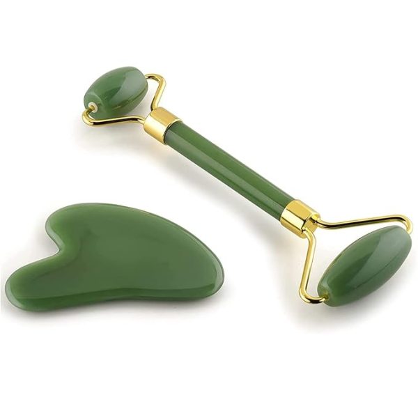 3 IN 1 Marble Jade Roller | Ice Roller Facial Massage | Derma Roller