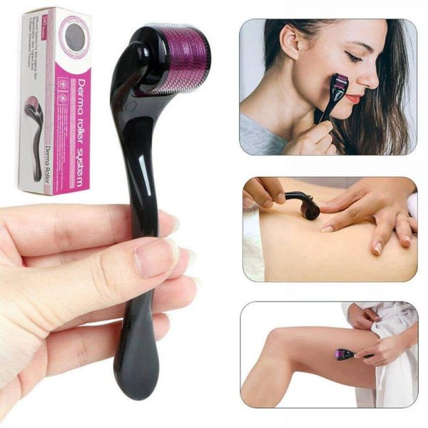 3 IN 1 Marble Jade Roller | Ice Roller Facial Massage | Derma Roller