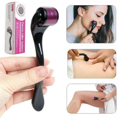 3 IN 1 Marble Jade Roller | Ice Roller Facial Massage | Derma Roller