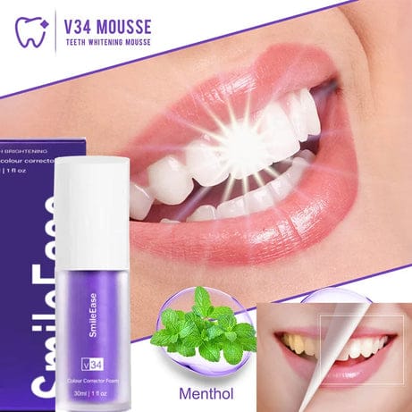 Teeth Brightening Duo – V34 Serum + Soft Brush