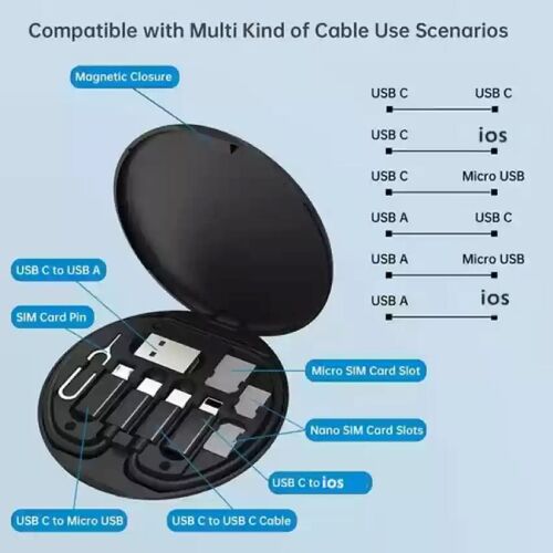 5 in 1 Data cable Set
